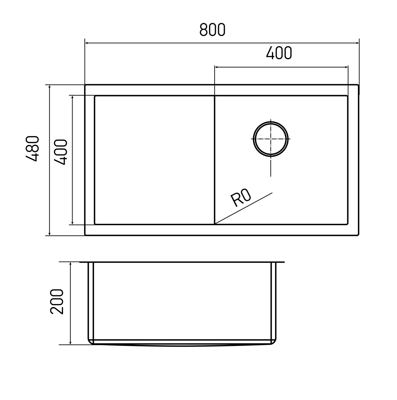 Proline-80 square