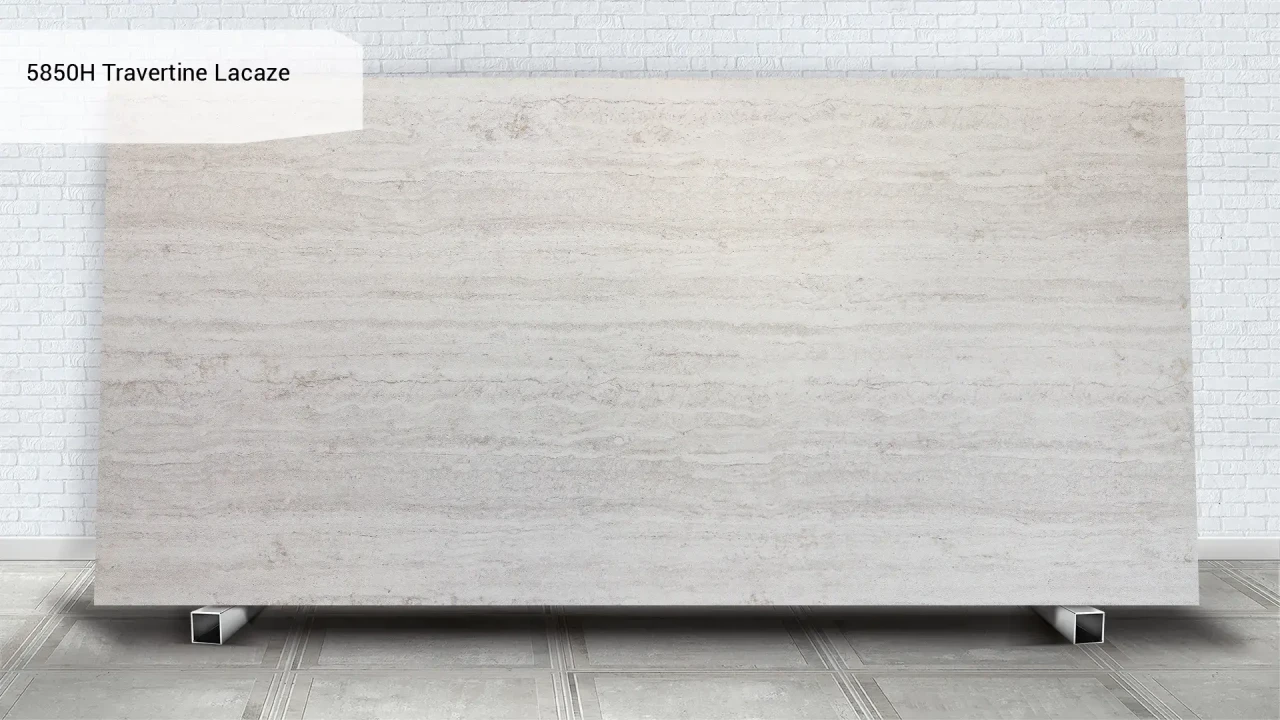 Avant Quartz 5850H Travertine Lacaze в інтер'єрі