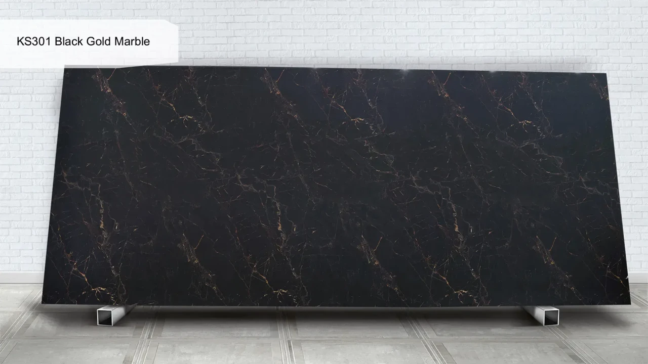 KRAFFTEN KS301 Black Gold Marble в інтер'єрі