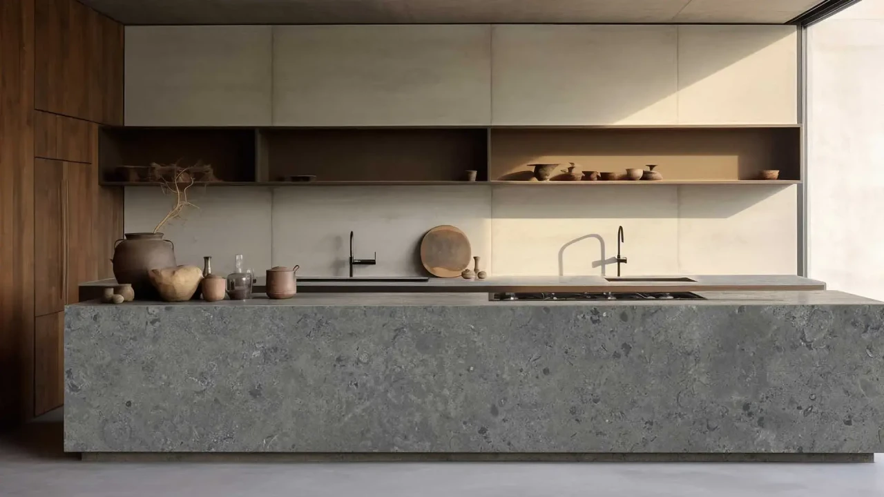 Keralini Norwegian Stone Grey в интерьере