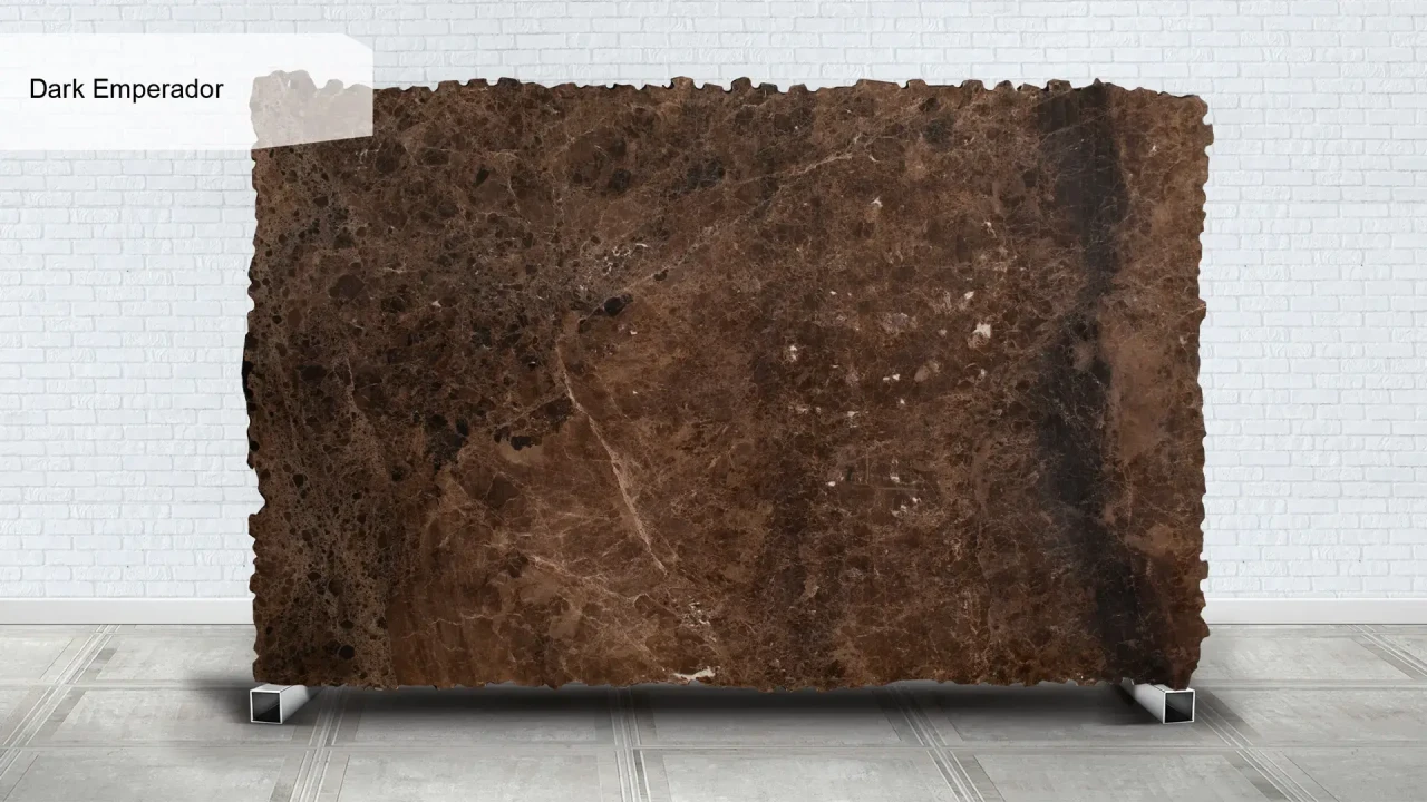 Scalla Naturale Dark Emperador 30 mm в интерьере