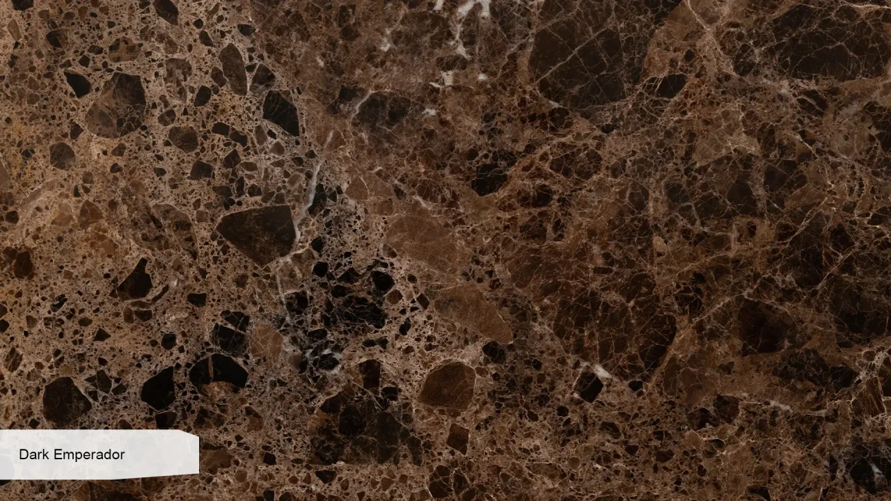 Scalla Naturale Dark Emperador 30 mm в интерьере