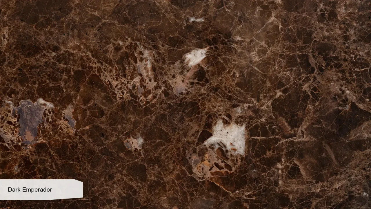 Scalla Naturale Dark Emperador 30 mm в интерьере