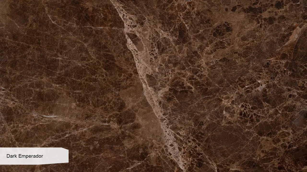 Scalla Naturale Dark Emperador 30 mm в интерьере
