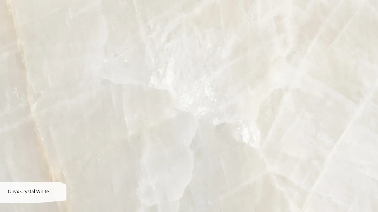Scalla Naturale Onyx Crystal White в интерьере