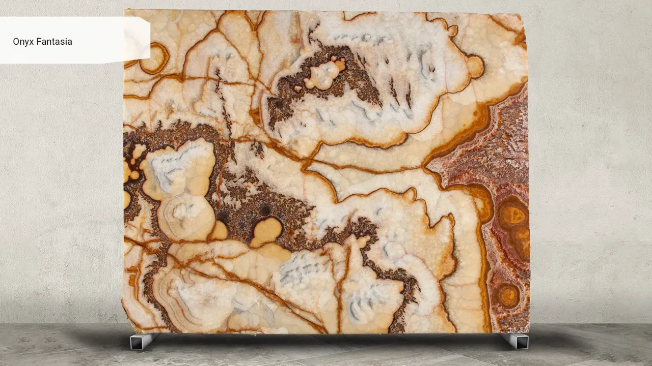 Scalla Naturale Onyx Fantasia в интерьере