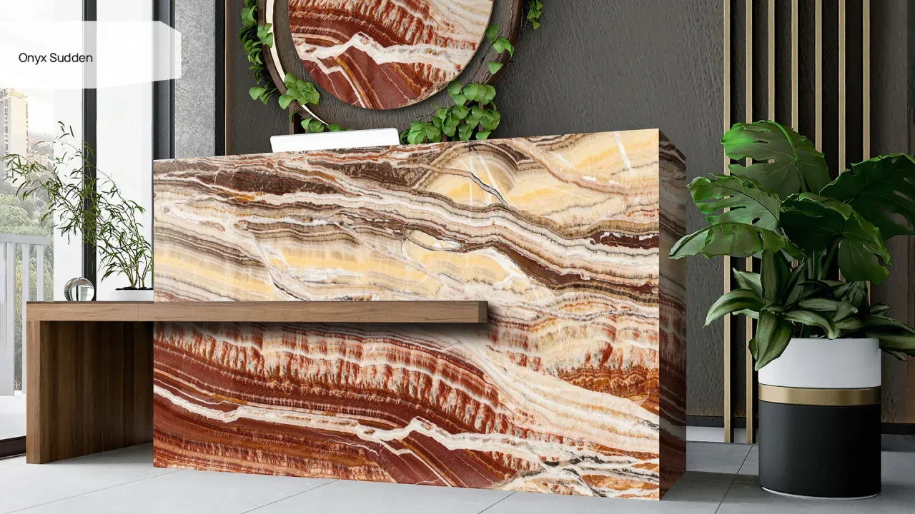 Scalla Naturale Onyx Sudden в интерьере