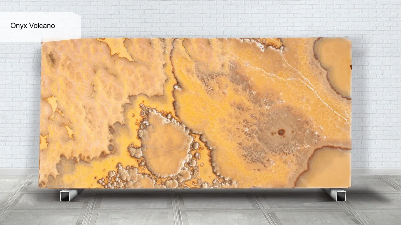 Scalla Naturale Onyx Volcano в интерьере