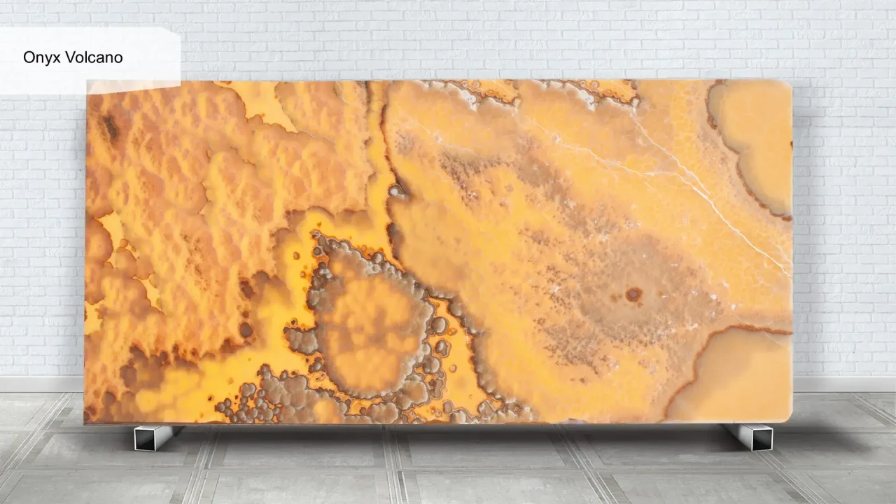 Scalla Naturale Onyx Volcano в интерьере