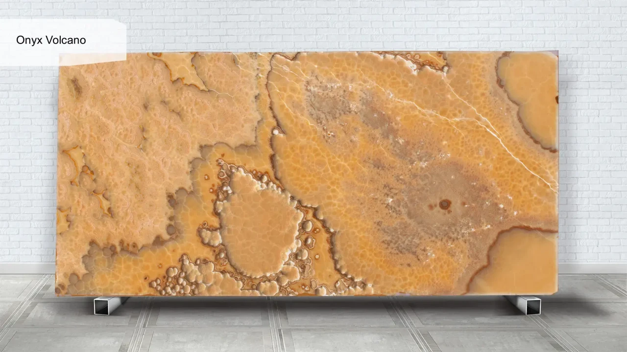 Scalla Naturale Onyx Volcano в интерьере