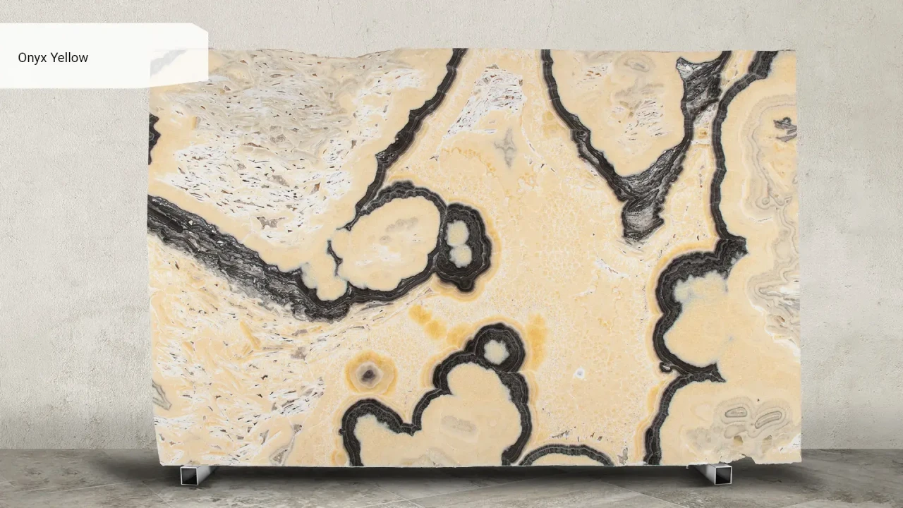 Scalla Naturale Onyx Yellow в интерьере