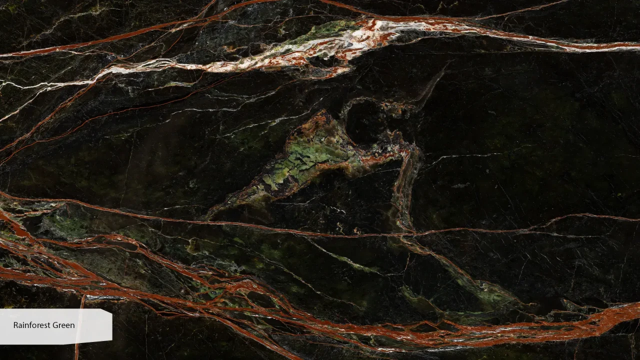 Scalla Naturale Rainforest Green в интерьере