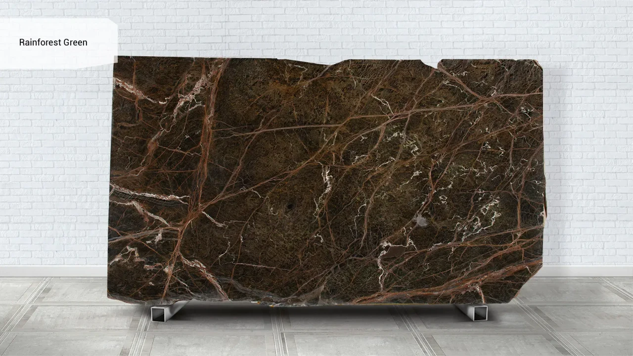 Scalla Naturale Rainforest Green в интерьере