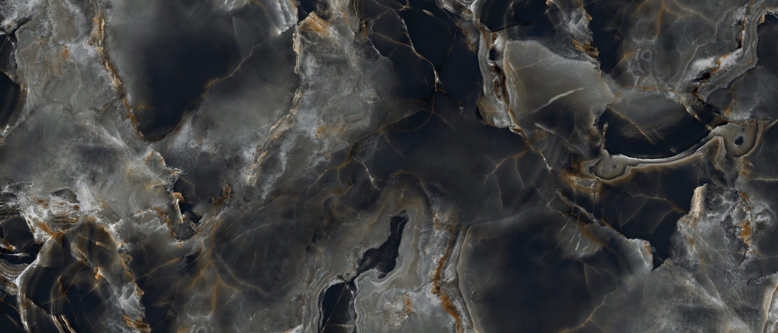 Onice Reale Nero 120X280 6 mm